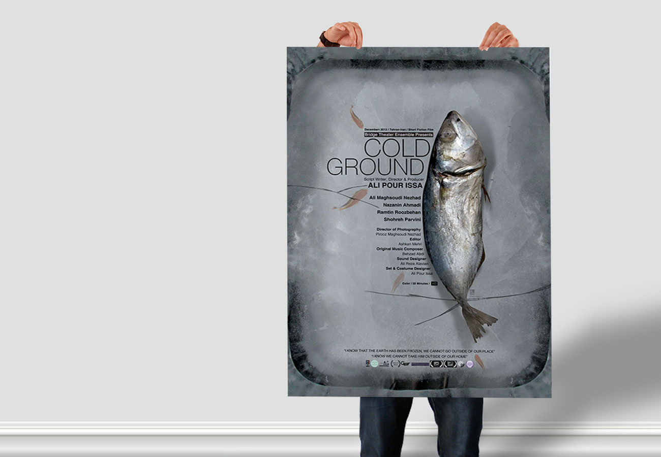 Cold Ground Movie Poster Design NXT ANCHOR Los Angeles