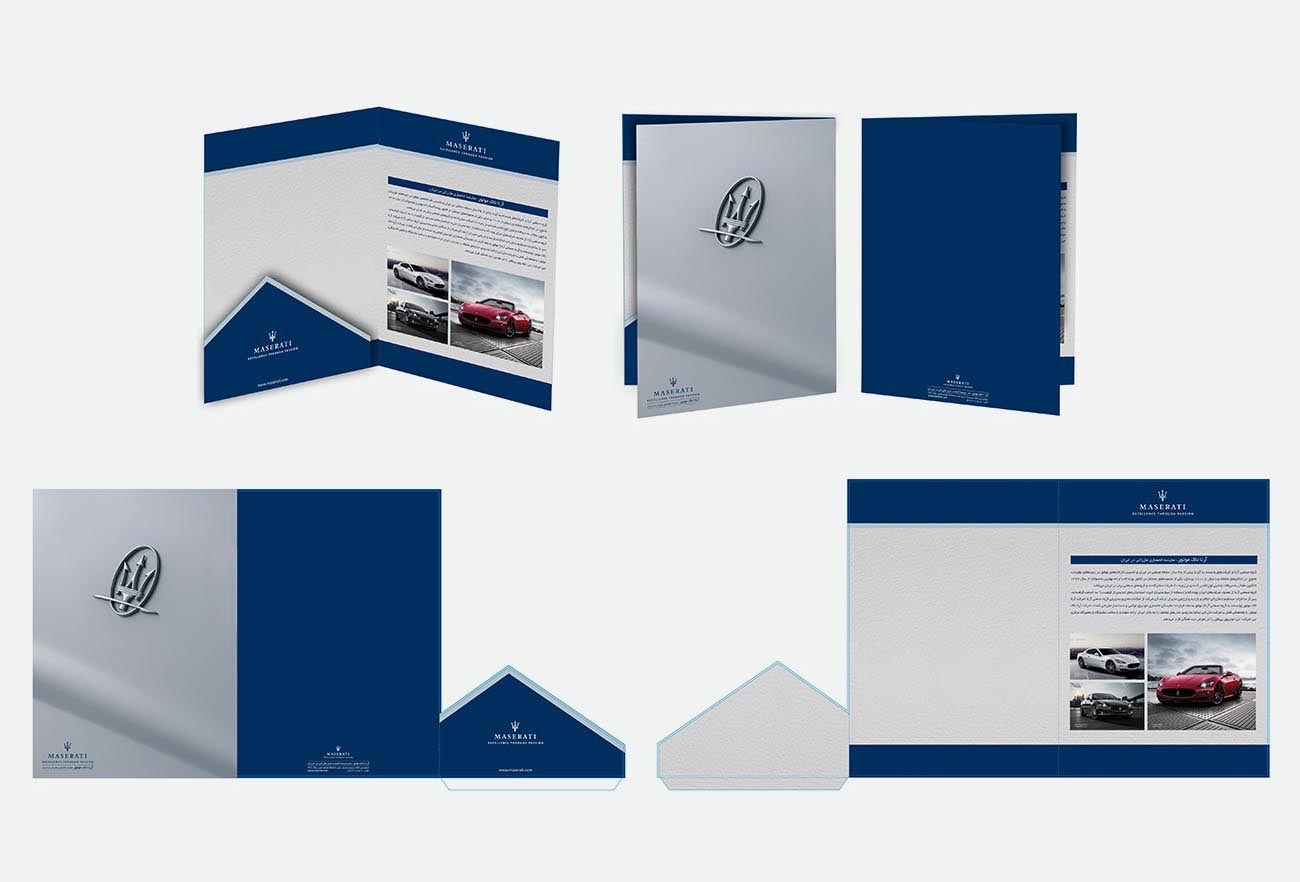 Maserati Catalog Design by NXT ANCHOR Los Angeles