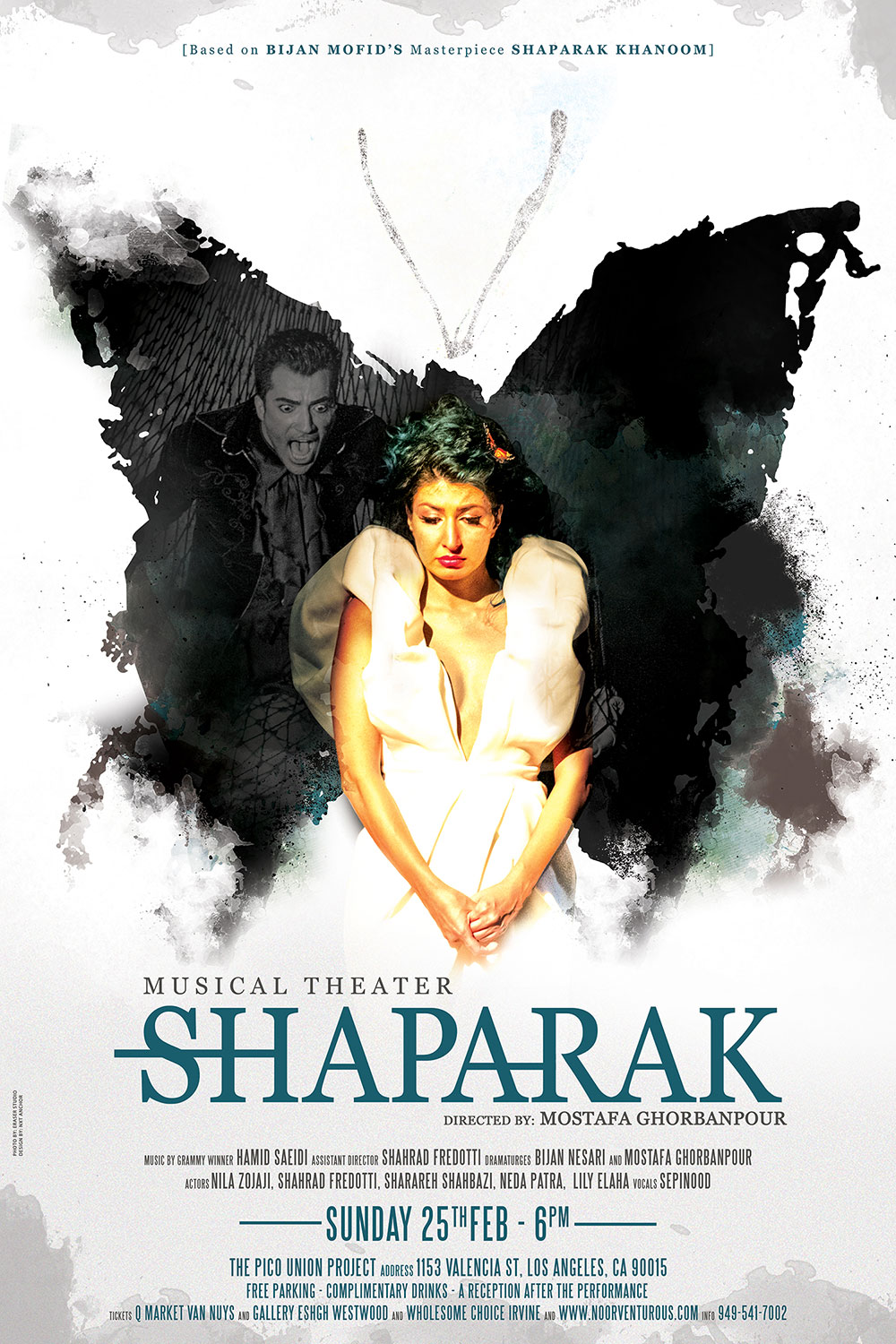 Shaparak Musical Theater Poster Design